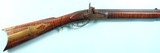 VERY FINE COLUMBIANA COUNTY, OHIO TIGER MAPLE PERCUSSION KENTUCKY STYLE  LONGRIFLE BY SAMUEL SMALL CIRCA 1830’S. - 1 of 19