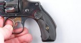 SMITH & WESSON SAFETY HAMMERLESS SECOND MODEL 32 S&W CAL. 3” BLUE REVOLVER CIRCA 1905 - 4 of 5
