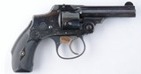 SMITH & WESSON SAFETY HAMMERLESS SECOND MODEL 32 S&W CAL. 3” BLUE REVOLVER CIRCA 1905