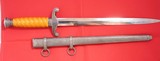 WW2 GERMAN ARMY HEER SILVER PLATED OFFICER’S DAGGER AND SCABBARD. - 2 of 11