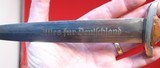 WW2 WWII RZM GERMAN SA DAGGER AND SCABBARD. - 6 of 9
