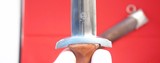 WW2 WWII RZM GERMAN SA DAGGER AND SCABBARD. - 3 of 9
