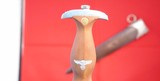 WW2 WWII RZM GERMAN SA DAGGER AND SCABBARD. - 5 of 9
