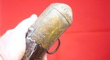 EARLY AND ORNATE MOROCCAN MIQUELET LOCK MUSKET POWDER HORN CIRCA LATE 1700’S. - 9 of 10