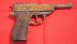 RELIC WW2 GERMAN WALTHER P38 OR P-38 SEMI-AUTO 9MM PISTOL. - 1 of 10