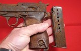 RELIC WW2 GERMAN WALTHER P38 OR P-38 SEMI-AUTO 9MM PISTOL. - 8 of 10