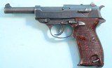WW2 GERMAN WALTHER P-38 P38 AC44 SEMI-AUTO 9MM PISTOL. - 1 of 9