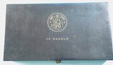 1957 CASED SMITH & WESSON MODEL PRE-29 4-SCREW BLUE 6