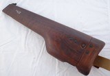 WW2 BRITISH-CANADIAN BROWNING INGLIS HI POWER SHOULDER STOCK / HOLSTER DATED 1945. - 1 of 11
