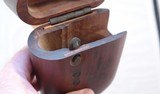 WW2 BRITISH-CANADIAN BROWNING INGLIS HI POWER SHOULDER STOCK / HOLSTER DATED 1945. - 11 of 11