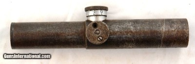 ORIGINAL WW2 SOVIET RUSSIAN SVT 40 SVT40 SNIPER RIFLE SCOPE CIRCA 1940-41.
