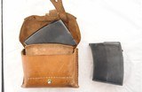 TWO RUSSIAN TOKAREV SVT 40 SVT-40 SEMI-AUTO 7.62X54R CAL. RIFLE MAGAZINES W/POUCH. - 1 of 9