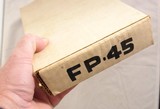 ORIGINAL WW2 GENERAL MOTORS FP-45 LIBERATOR .45 ACP CAL. SINGLE SHOT PISTOL W/ORIG.BOX, AMMO AND INSTRUCTIONS. - 16 of 16