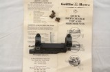 GRIFFIN & HOWE U.S. M1 M-1 GARAND RIFLE SIDE MOUNT W/ RINGS IN ORIGINAL BOX. - 5 of 5