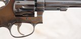 SMITH & WESSON MODEL 34 OR 34-1 KIT GUN .22 LR CAL 4” PIN BARREL REVOLVER CIRCA 1970’S. - 4 of 7