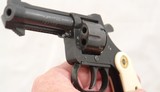 GERMAN EIG E.I.G. MODEL E4 DOUBLE ACTION .22 SHORT CAL. 6 SHOT 3” POCKET REVOLVER. - 3 of 4