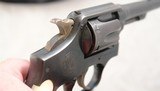 SMITH & WESSON M&P MILITARY & POLICE .38 SPL. CAL. 4” REVOLVER CIRCA 1947 W/ HOLSTER. - 5 of 9