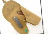 WW2 BROWNING-INGLIS HI POWER HOLSTER WITH CLEANING ROD AND EXTRA ORIGINAL MAGAZINE. - 3 of 4