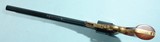 F. LLI PIETTA ITALIAN REPRODUCTION BRASS FRAME REMINGTON NEW MODEL ARMY PERCUSSION 44 CAL. 12” REVOLVER CIRCA 1980’S. - 5 of 5