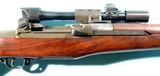 WW2 SIXTH MARINE DIVISION SERIAL RANGE SPRINGFIELD MI-D GARAND .30-06 CAL. SNIPER RIFLE W/M84 SCOPE. - 3 of 10