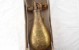 ITALIAN REPRODUCTION BRASS PEACE FLASK FOR THE REMINGTON U.S. 1863 ZOUAVE PERCUSSION RIFLE IN BOX. - 2 of 3