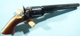 CASED NAVY ARMS CO. REPRODUCTION MODEL 1851 PERCUSSION .36 CAL. NAVY REVOLVER W/ACCESSORIES CA. 1970’S. - 4 of 5