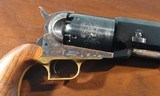 CASED COLT WALKER SECOND GENERATION .44 CAL. PERCUSSION REVOLVER. - 6 of 8
