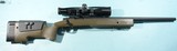 REMINGTON COMMERCIAL PRODUCTION MODEL 700 U.S.M.C M40/A3 7.62 NATO CAL. SNIPER RIFLE W/SCOPE. - 1 of 12