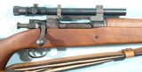 GIBBS RIFLE CO. REMINGTON U.S. MODEL 1903-A3 IN THE 1903-A4 STYLE .30-06 CAL. SNIPER RIFLE W/SCOPE. - 3 of 11