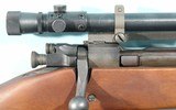 GIBBS RIFLE CO. REMINGTON U.S. MODEL 1903-A3 IN THE 1903-A4 STYLE .30-06 CAL. SNIPER RIFLE W/SCOPE. - 10 of 11