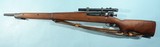 GIBBS RIFLE CO. REMINGTON U.S. MODEL 1903-A3 IN THE 1903-A4 STYLE .30-06 CAL. SNIPER RIFLE W/SCOPE. - 2 of 11