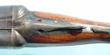 A. H. FOX GUN CO. PHILADELPHIA STERLINGWORTH 12 GA. 2 3/4’ IMP.CYL. & MOD. 28” SXS SHOTGUN. - 10 of 10