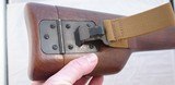 WW2 WWII BRITISH CANADIAN BROWNING INGLIS HI POWER SHOULDER STOCK HOLSTER DATED 1945. - 4 of 11