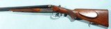MINT PRE WAR SIMSON & CO. SUHL ASTORA MODEL 16GA. SIDE BY SIDE BOXLOCK BL SHOTGUN. - 4 of 5
