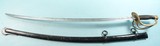 CIVIL WAR C. ROBY U.S. MODEL 1860 CAVALRY SABER DATED 1865 WITH SCABBARD. - 3 of 7
