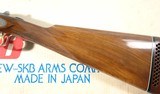 NEW SKB ARMS COMPANY 400E ENGLISH MODEL SIDE X SIDE 12 GAUGE SHOTGUN CIRCA 1980’S IN ORIGINAL BOX. - 8 of 8