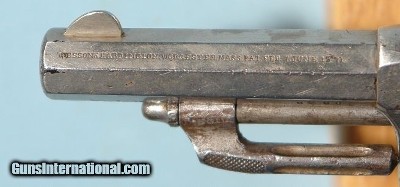 WESSON & HARRINGTON NO. 2 .22 CAL. POCKET REVOLVER CIRCA 1872 - Image 4 of 7
