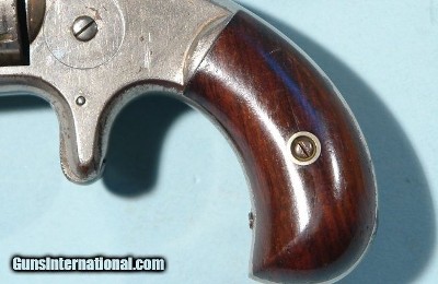 WESSON & HARRINGTON NO. 2 .22 CAL. POCKET REVOLVER CIRCA 1872 - Image 5 of 7