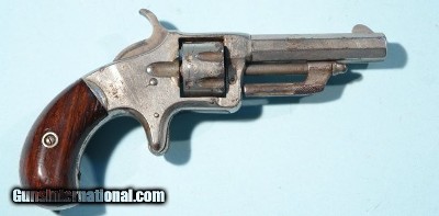 WESSON & HARRINGTON NO. 2 .22 CAL. POCKET REVOLVER CIRCA 1872 - Image 3 of 7