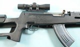 CUSTOM RUSSIAN SKS 7.62X39MM SNIPER RIFLE W/SCOPE AND SLING - 3 of 6