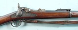 EXCELLENT SPRINGFIELD U.S. 1888 RAMROD-BAYONET MODEL TRAPDOOR .45-70 CAL. RIFLE WITH ORIGINAL SLING. - 3 of 9