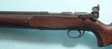WW2 REMINGTON MODEL 513T U.S. PROPERTY-BRITISH LEND LEASE BOLT ACTION .22LR CAL. TRAINING RIFLE CA. 1940 - 4 of 11