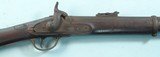 CIVIL WAR CONFEDERATE USED J. ASTON / HYTHE ENFIELD PATTERN 1853 PERCUSSION RIFLE MUSKET. - 3 of 11