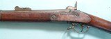 SCARCE CIVIL WAR HARPERS FERRY U.S. MODEL 1855 TYPE 1 PERCUSSION RIFLE MUSKET DATED 1858. - 4 of 14