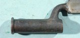 BRITISH INDIAN PRODUCTION PATTERN 1841 SAPPERS & MINERS CARBINE SOCKET SABER BAYONET - 3 of 5