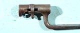 SPRINGFIELD U.S. MODEL 1873 TRAPDOOR .45-70 CAL. RIFLE BAYONET AND SCABBARD - 3 of 6