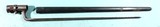 SPRINGFIELD U.S. MODEL 1873 TRAPDOOR .45-70 CAL. RIFLE BAYONET AND SCABBARD - 2 of 6