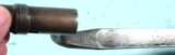 SPRINGFIELD U.S. MODEL 1873 TRAPDOOR .45-70 CAL. RIFLE BAYONET AND SCABBARD - 4 of 6