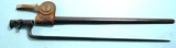 SPRINGFIELD U.S. MODEL 1873 TRAPDOOR RIFLE SOCKET BAYONET W/ SCABBARD. - 1 of 4