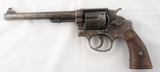 EARLY SMITH & WESSON HAND EJECTOR H.E. 1905 3RD CHANGE .38 S&W D.A. REVOLVER(1909-15) - 2 of 4